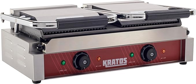 Kratos Commercial Electric Panini Sandwich Grill