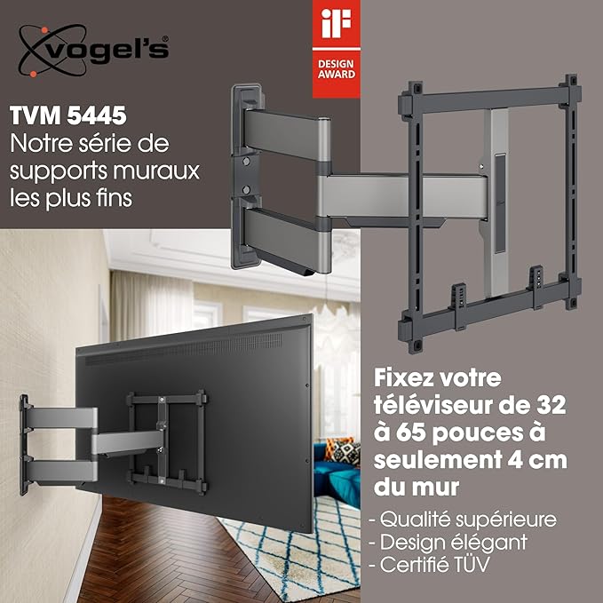 Vogel's TVM 5445 Full-Motion Ultra-Thin TV Wall Bracket
