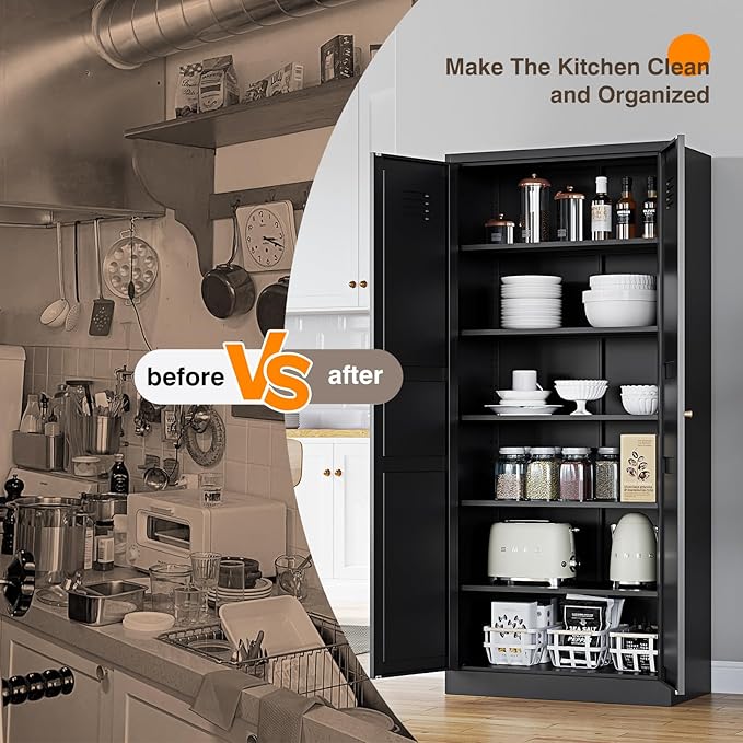 Yizosh Metal Storage Cabinet