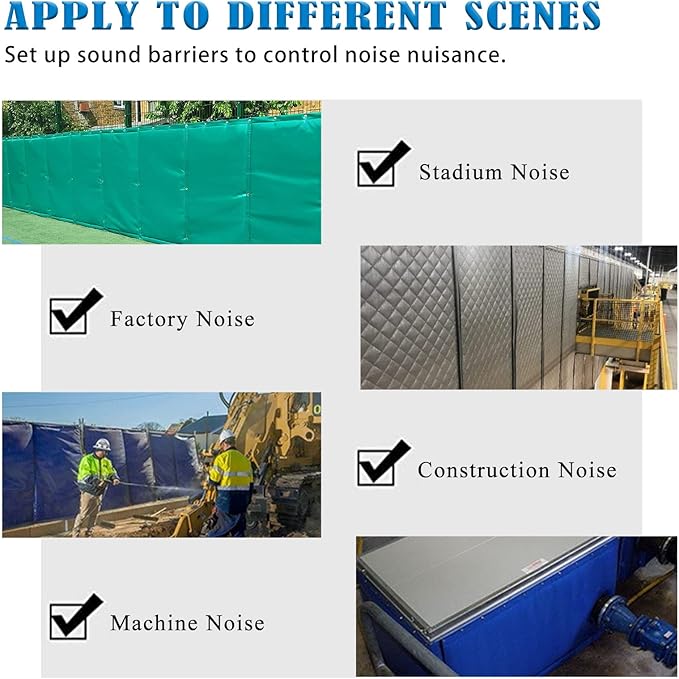 LTCANOPY Temporary Construction Traffic Industrial Sports Pitches Outdoor Noise