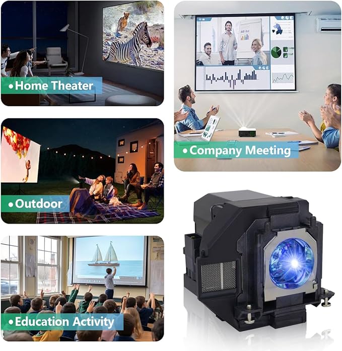EP97 Replacement Projector Lamp Bulb Compatible