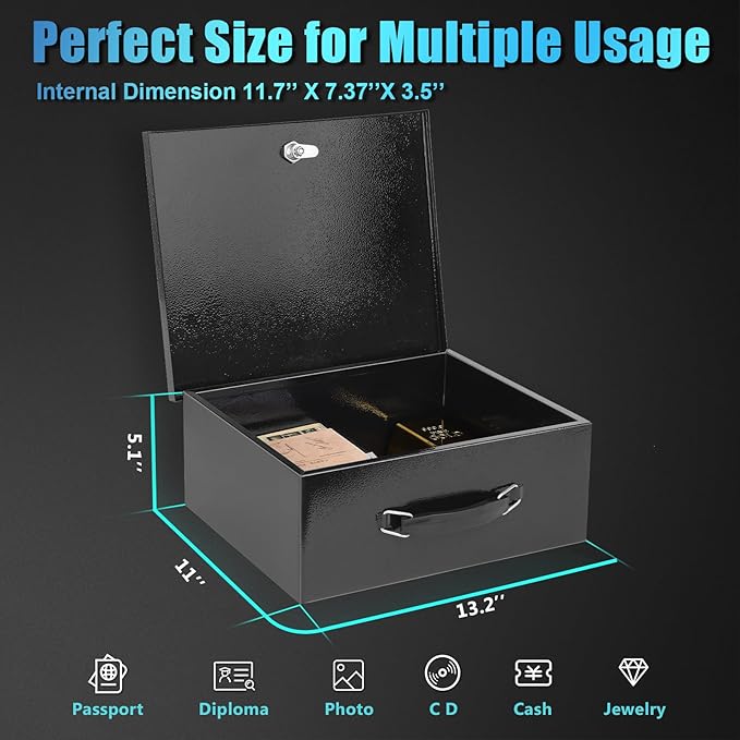 xydled Fire Resistant Safe Fire Safe Box