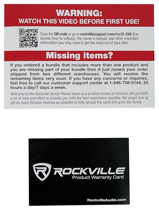 Rockville RCC12-250-2 12 AWG 250ft CCA Speaker Wire, CL2 Rated, 70V Compatible