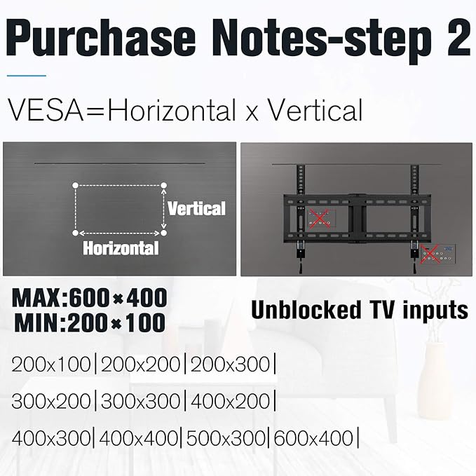 Mounting Dream TV Wall Mount for 37-70 Inch Flat Screen TV