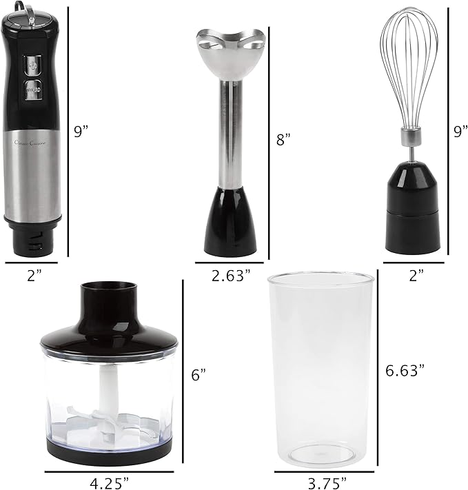6-Speed Immersion Blender