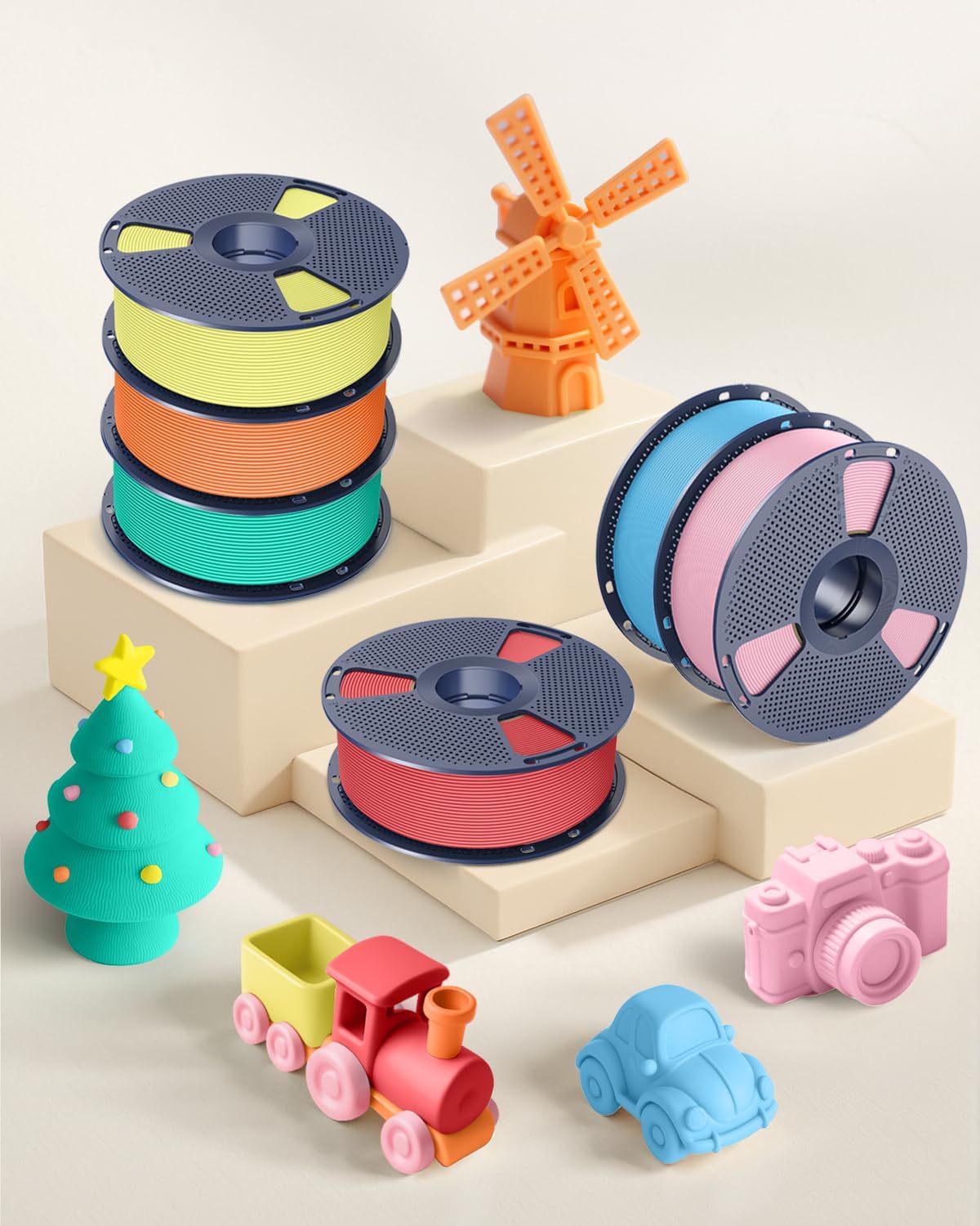 SUNLU High Speed Matte PLA 3D Printing Filament 1.75mm 4KG
