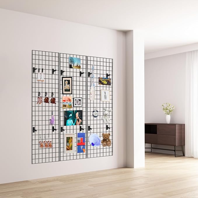 NEESEEYEE Commercial Grade Gridwall Panels – Heavy Duty Grid Panel