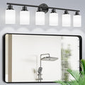 Guliaofo 6-Light Bathroom Light Fixtures, Vanity Lights