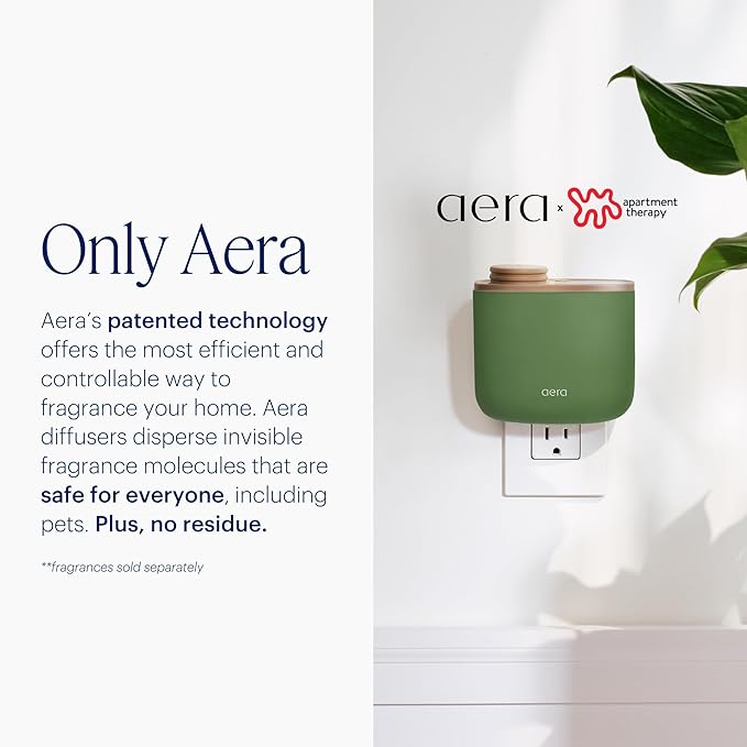 Aera Mini Home Fragrance Diffuser Plug-In: Smart Home App Aroma Control