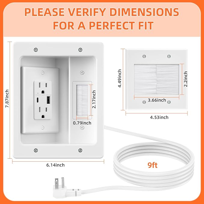 in Wall Cable Management Kit