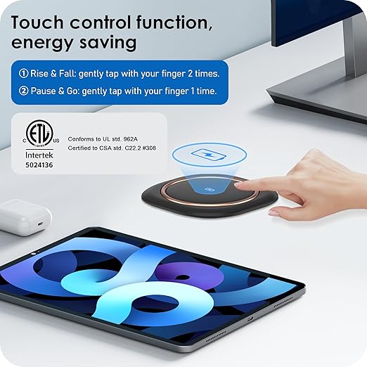 ANNQUAN Motorized Pop Up Countertop Receptacle