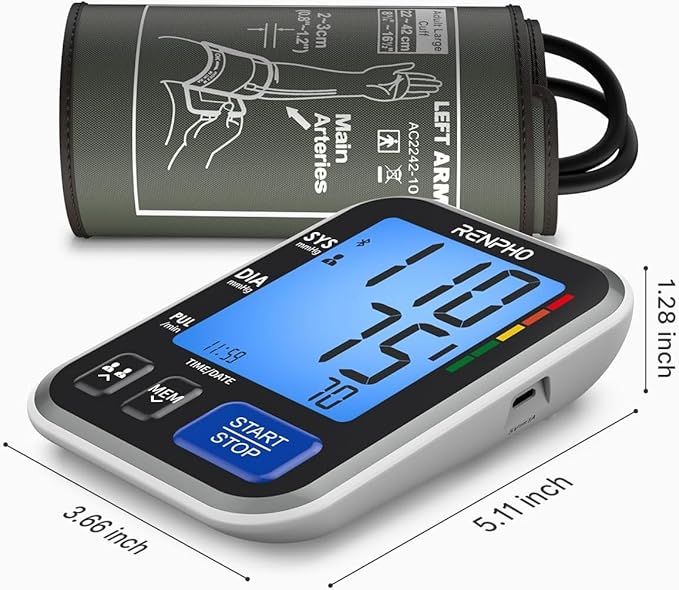 RENPHO Smart Blood Pressure Monitor