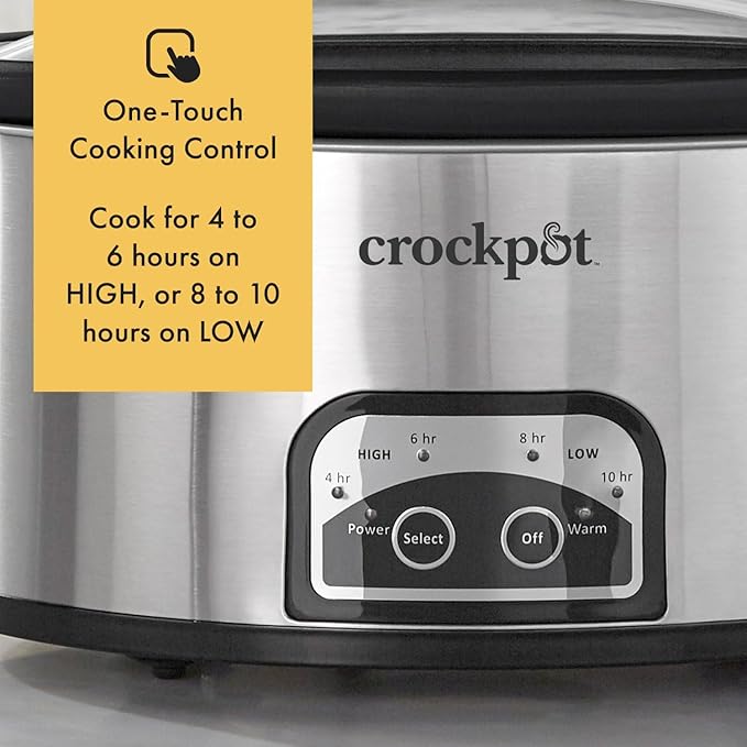 Crock-Pot 6 Quart Programmable Slow Cooker