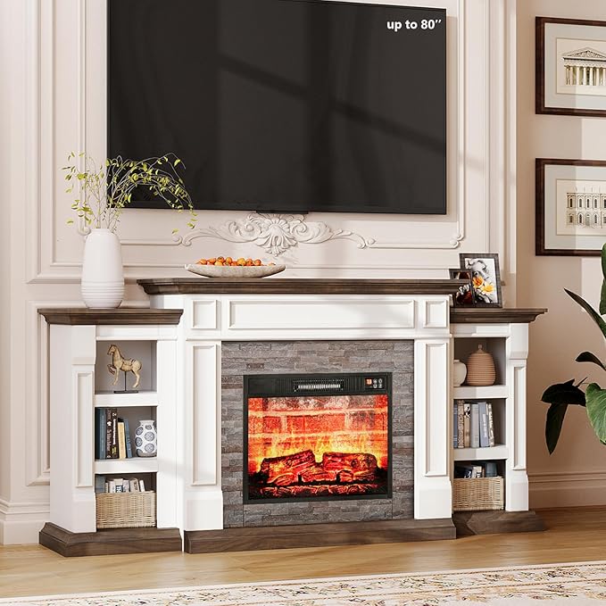 LGHM 72" Electric Fireplace