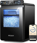 ecozy Nugget Ice Maker Countertop, Smart Pebble Ice Machine