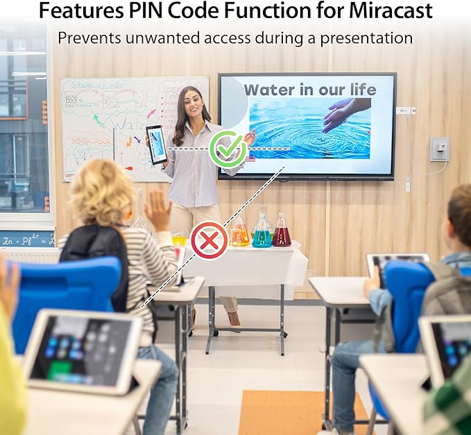 j5create ScreenCast 4K Max Wireless Display Adapter