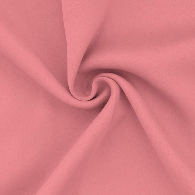 Easy-Going Blackout Curtains for Bedroom, Solid Thermal Insulated Grommet and