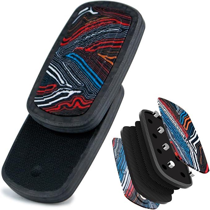 DjuiinoStar Silent Fidget Slider, CNC Machined Free-Floating Push Slider