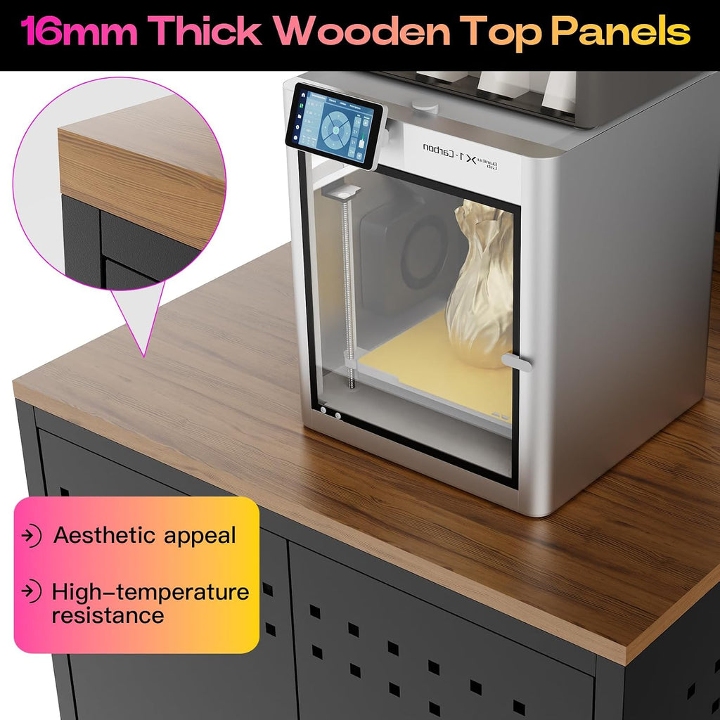 Heavy Duty 3D Printer Stand with Filament Storage,3D Printer Table