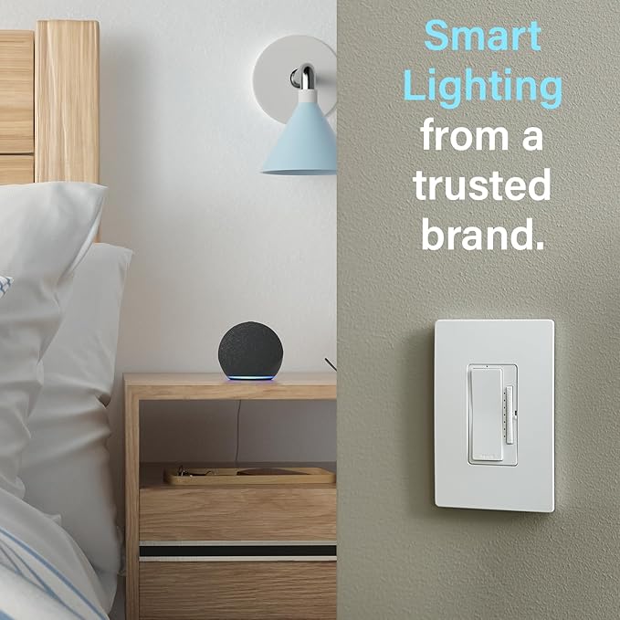 Legrand Radiant® Wi-Fi Matter Smart LED Dimmer, Effortless Setup, Enhanced