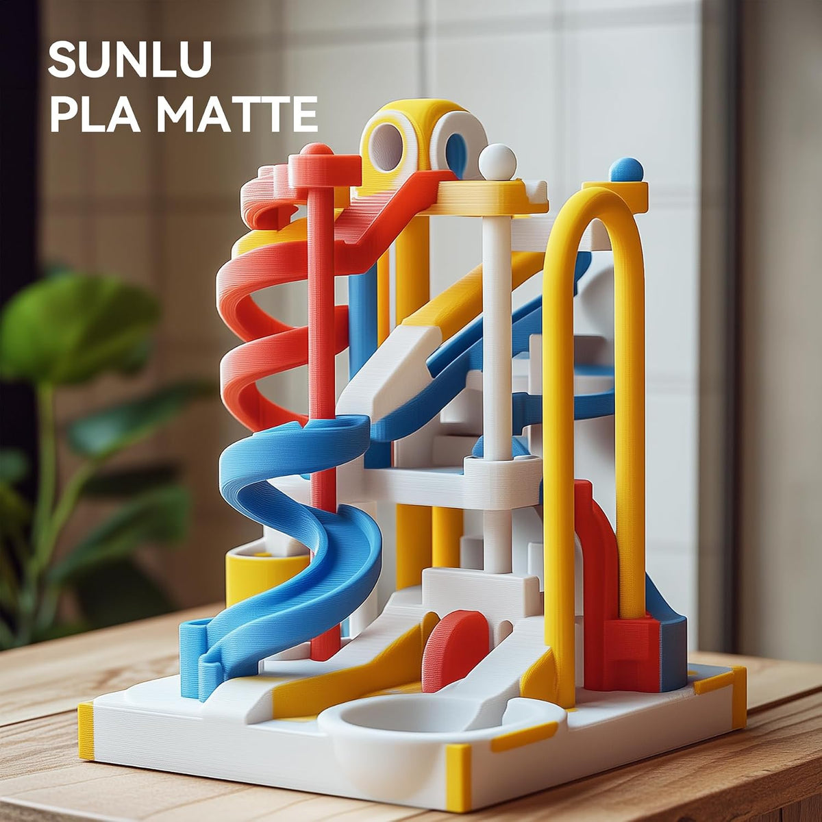 SUNLU 4KG Bundle PLA Matte 1.75mm, Matte Surface 3D Printer Filament