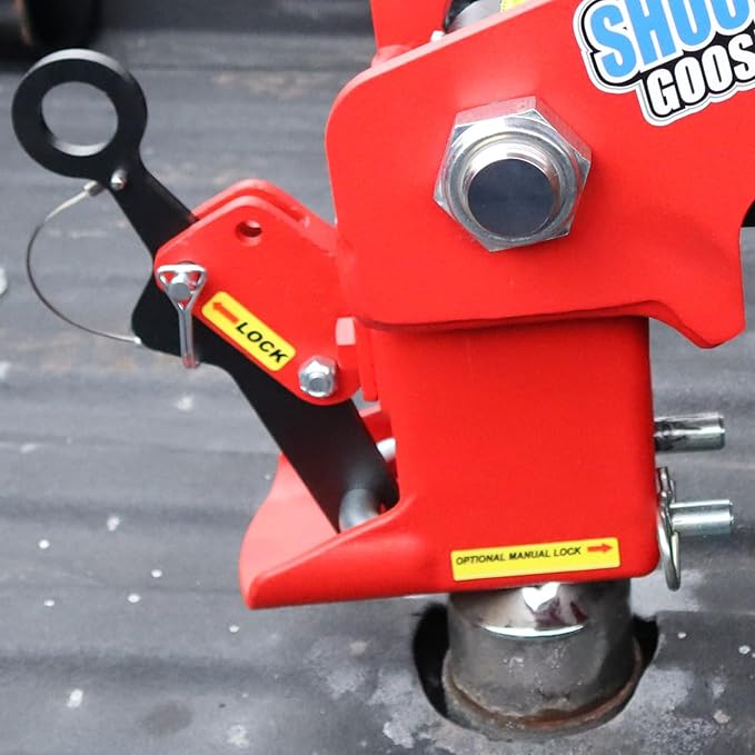 Shocker 30K Gooseneck Surge Air Hitch & Shift Lock Coupler