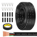 MOOKEERF 14/4 AWG Mini-Split Cable - 50FT 14 AWG 4 Conductor Control Cable 300V