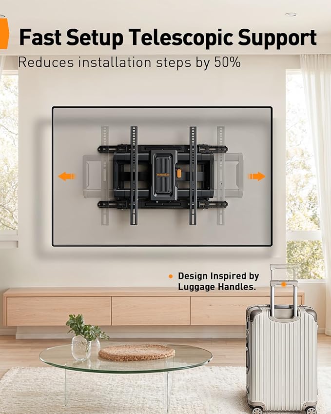 Perlegear Full Motion TV Wall Mount