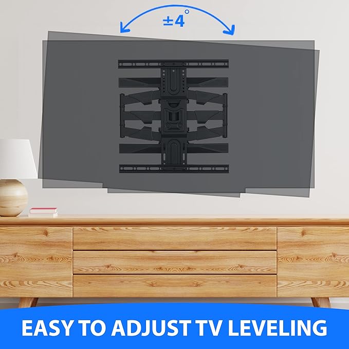 Mount Factory Heavy-Duty Full Motion TV Wall Mount