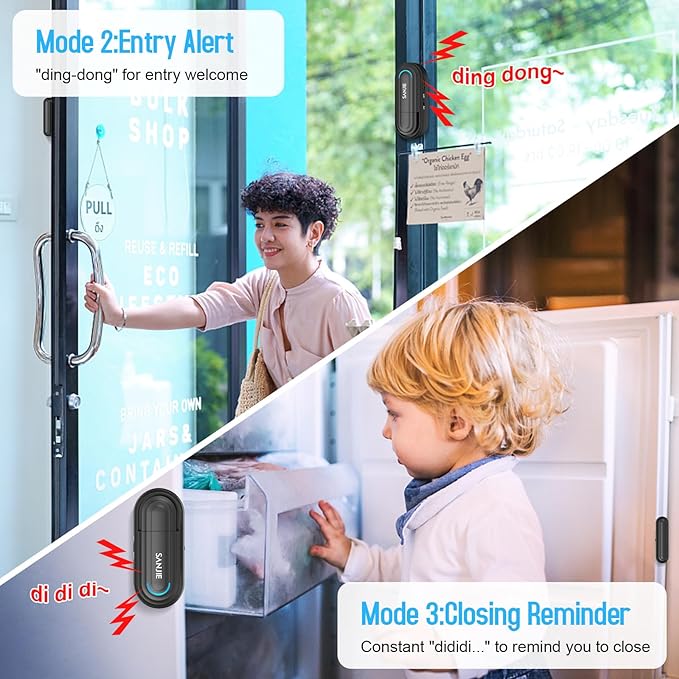 SanJie Door Alarm for Kids Safety