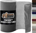 GORILLA GRIP powerGRIP Drawer Shelf and Cabinet Liner, Thick Strong Hold