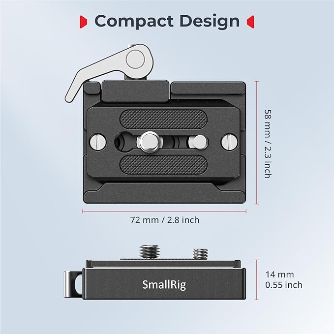 SmallRig Quick Release Mount Plate