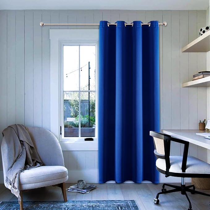 ChrisDowa Blackout Curtains 120 Inches Long