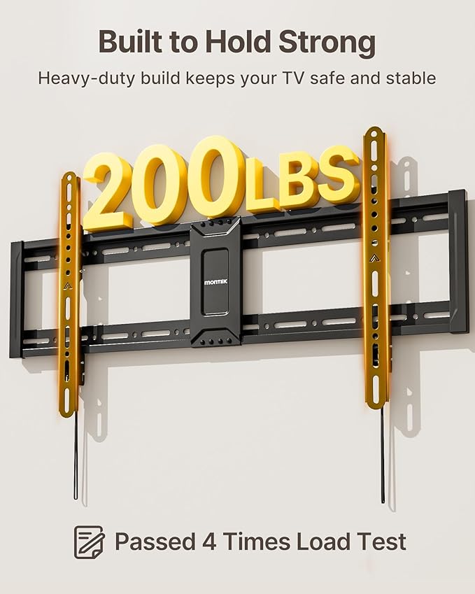 monTEK Heavy Duty Tilting TV Wall Mount