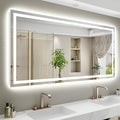 YEELAIT 68x38 Inch LED Bathroom Mirror