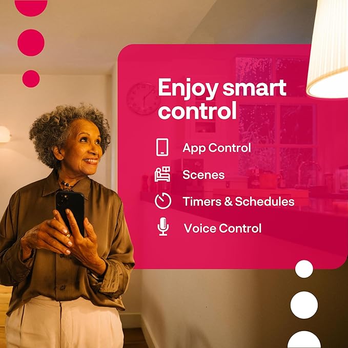 innr Zigbee A19 Smart Bulb, Works (2-Pack)