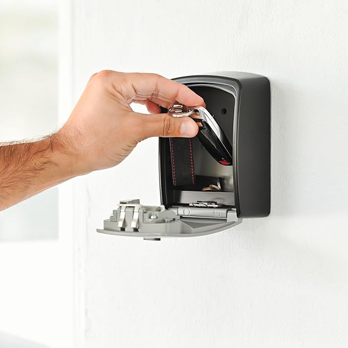 Iron Lock® Key Lock Box XXL Wall Mount – Waterproof Outdoor Key Safe