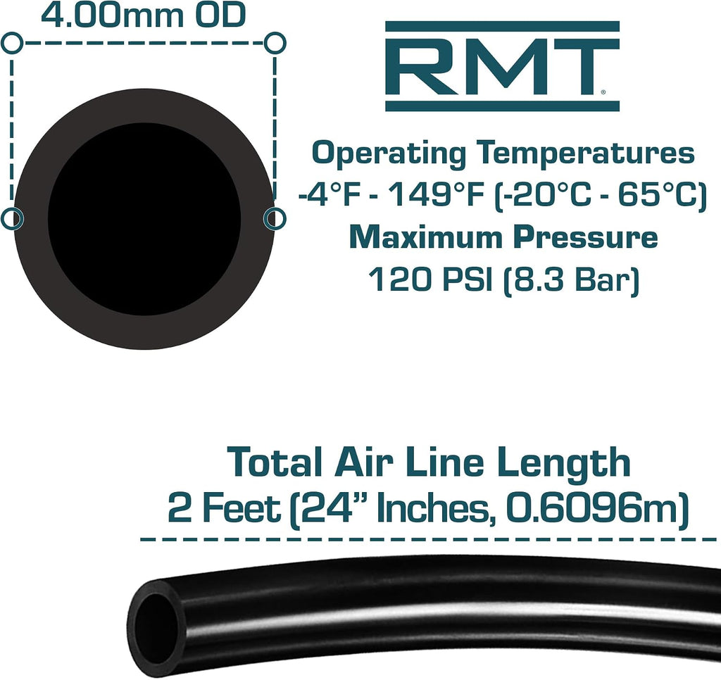 m000-a323-ad4u - rmt air line connector repair kit showing dimensions