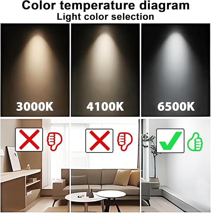 24 Inch F17T8/865 Fluorescent Bulb Daylight 6500K, 17 Watt T8 Light Bulb (8 Pack)