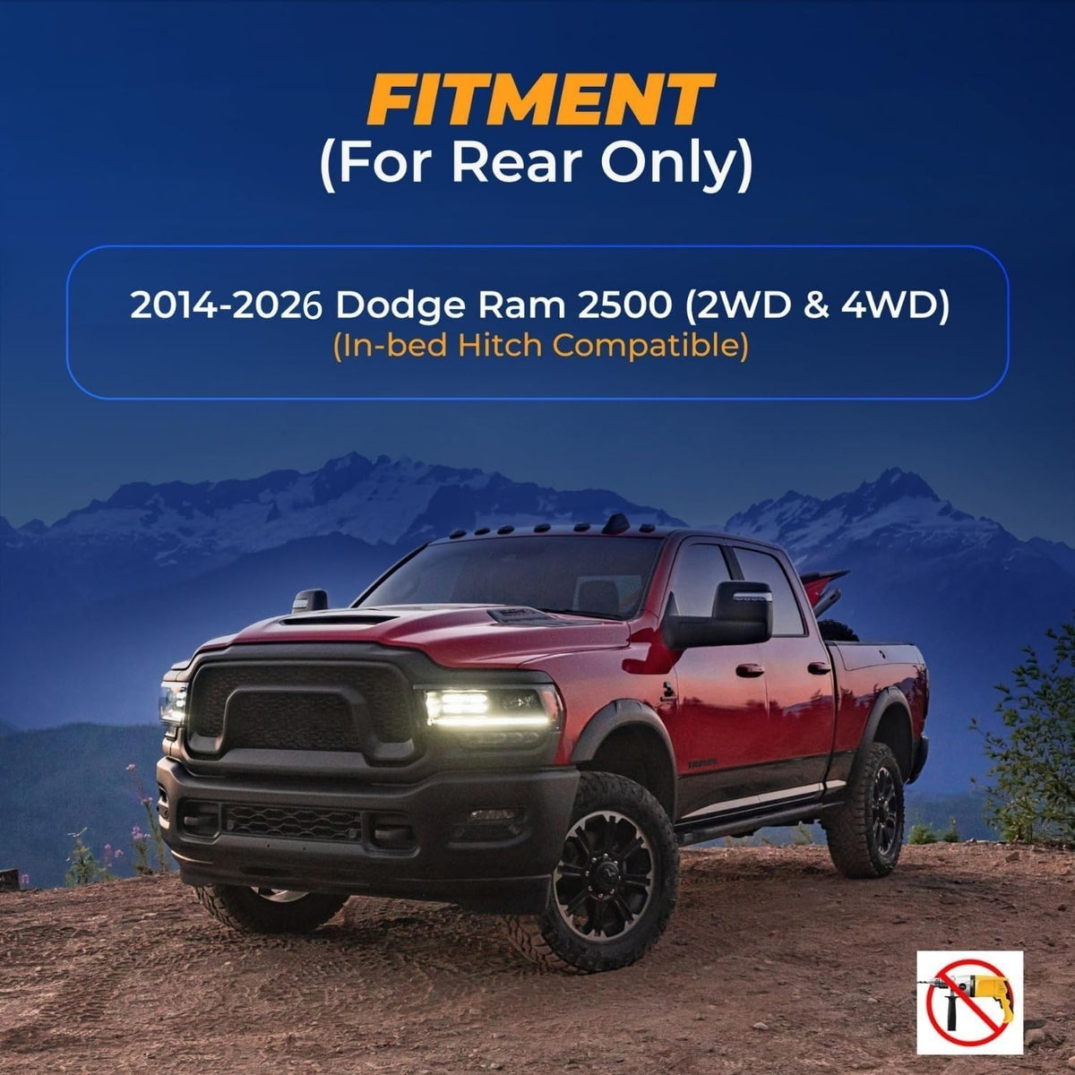 torque air bag suspension kit for 2014-2026 dodge, close-up detail