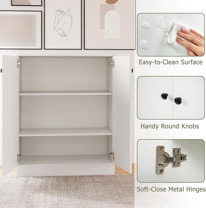 Giantex 2 Door Storage Base Cabinet