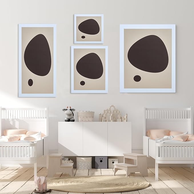 TKYGU 11x17 Picture Frame Set of 3, Wooden Frame 11by17 Wall Gallery Poster