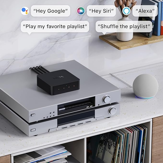 WiiM Pro AirPlay 2 Receiver, Google Cast Audio, WiFi Multiroom Streamer