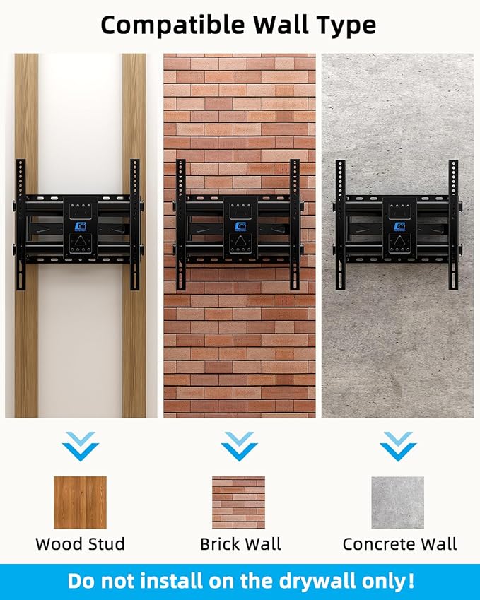 HOME VISION TV Wall Mount for 32-70 Inch TV