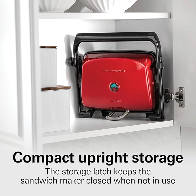 Hamilton Beach Panini Press Sandwich Maker & Electric Indoor Grill