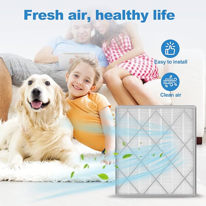 （2 Packs）HE401 Filter Replacement