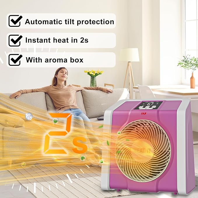 HEATIT Space Heater for Indoor, Digital Display