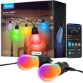 Govee Smart Outdoor String Lights H7015, 48ft RGBIC Outdoor Lights