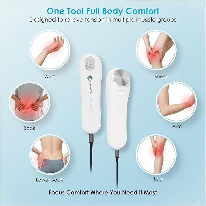 Portable Drug Free Muscle Recovery massage gun Compact Therapy Device Built