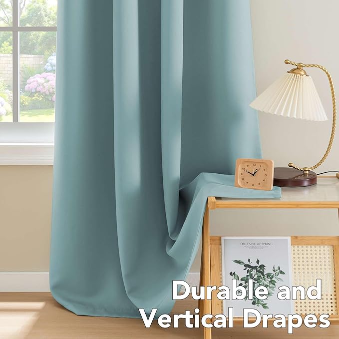 H.VERSAILTEX Blackout Curtains for Bedroom Thermal Insulated Room Darkening